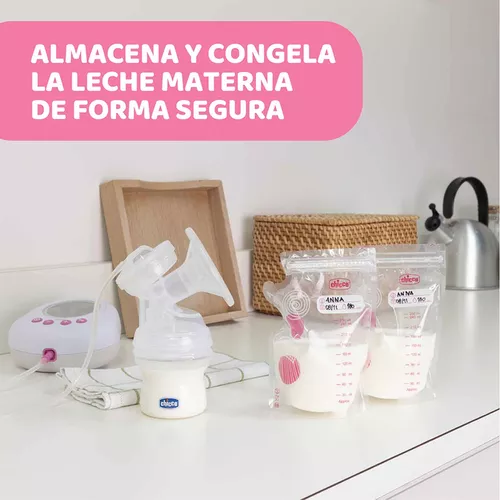 Bolsas Para Leche Materna Chicco Congelables 30 Pzas/ 250 Ml