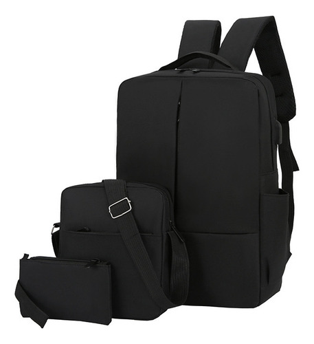 * Mochila De Computadora Multifuncional Para Hombres 3pcs