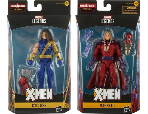 Cyclops Y Magneto X Men Legends Age Apocalypse Baf Colossus (Reacondicionado)