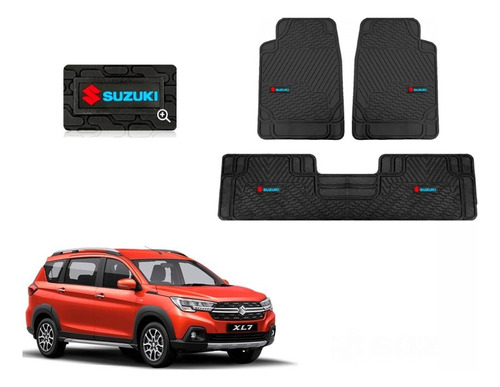 Tapetes 3pz Bt Logo Suzuki Ertiga Xl7 2020 A 2022 2023 2024