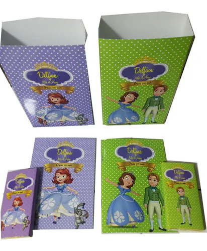 comprar 20 Bolsitas 20 Libritos Y 20 Lapices X6 Princesa Sofia