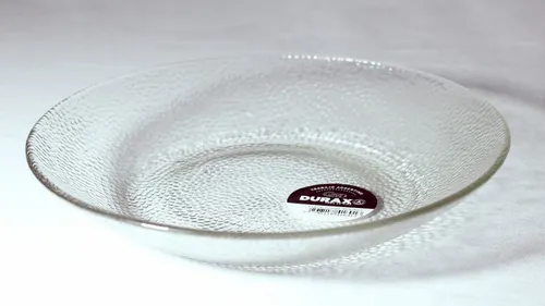 Platos hondos de vidrio sale