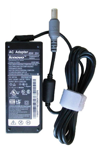 Cargador Laptop Lenovo / Ibm 65w 20v 3.25a Pa: 92p1156