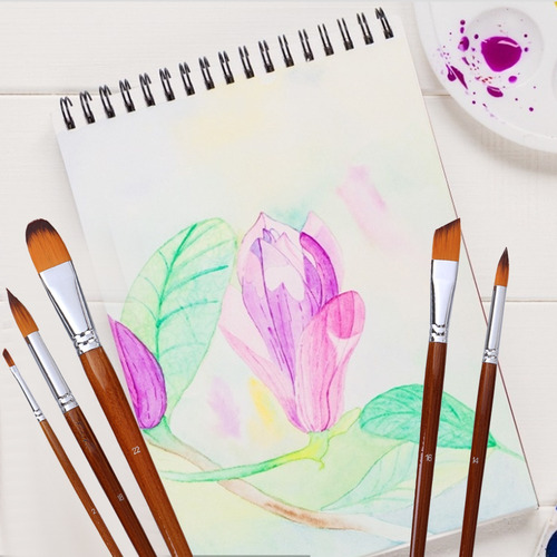 Juego De 13 Pinceles Profesionales Para Pintura Artística, M