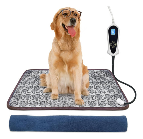 Almohadilla Térmica Para Perros Con Controlador Ajustable Im