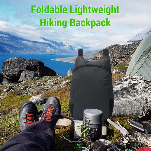 10l Foldable Hiking Backpack Lightweight Camping Backpack Tr