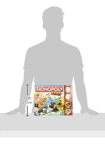 Juego De Mesa Hasbro Gaming Monopoly Junior Para Niños De 5