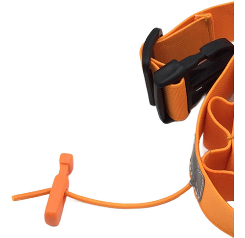2 Cinturón Para Correr, Triatlón, Ciclismo, Naranja