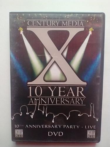 Century Media 10 Year Anniversary Dvd Live 