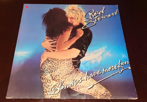 Rod Stewart - Blondes Have More Fun 1978 Uk Lp Ozzyperu