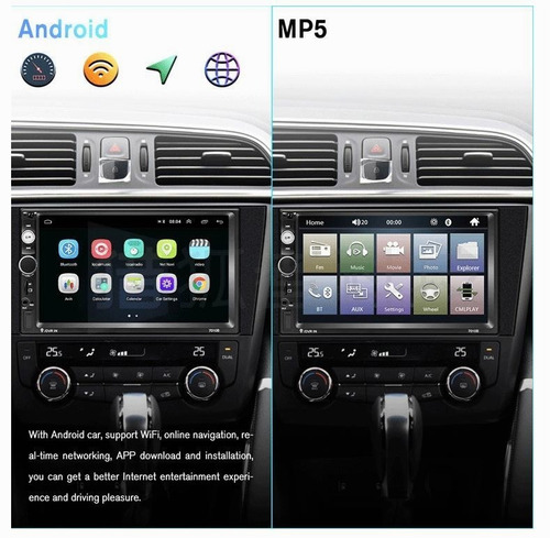Imagen 3 de 9 de Auto Estéreo Con Pantalla 9in Wifi Android Y Gps Para Vw