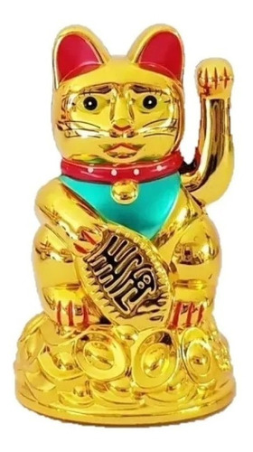 Imagen 1 de 5 de Gato Maneki Neko Buena Suerte Fortuna Dinero Japones Kawaii
