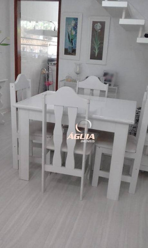 Sobrado Com 2 Dormitórios À Venda, 125 M² Por R$ 530.000,00 - Campestre - Santo André/sp - So1475