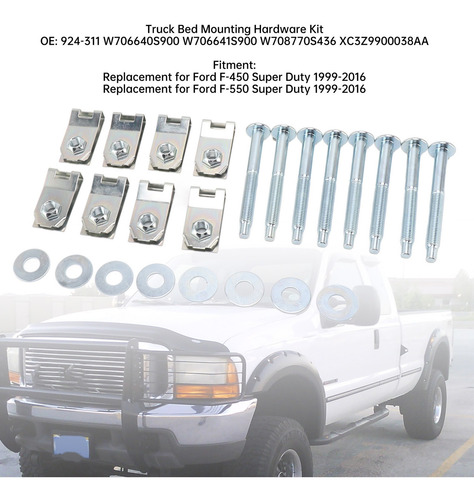 Kit De Accesorios De Montaje De Plataforma De Camión W706641