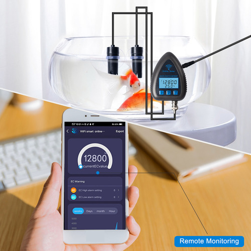 Testador De Qualidade De Água Digital Bluetooth Wifi 9953w M