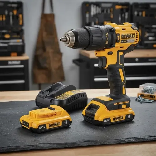 Parafusadeira e Furadeira de Impacto 13mm 20V – DEWALT – DCD7781D2 – Com 2 Baterias, Carregador e Maleta