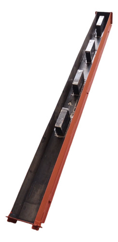 Combo Para Poste Texano Y Tabla De Concreto, En Acero De 1/8