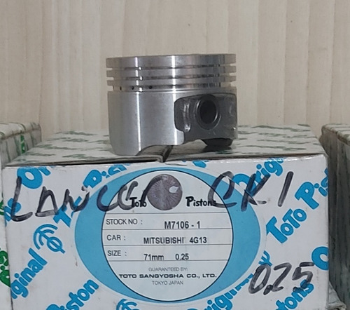  Piston Misubishi Lancer Signo 1.3 Ck1 98-12 0.10/0.25 4g13