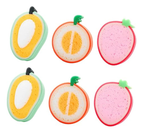 6pcs Fruit Body Wash Baby Bath Towels For Newborn Boy Baby