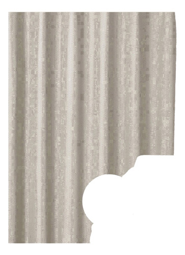 Cortina De Baño Intimity Jackard Medida 180x180