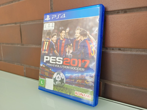 Jogo Original Pro Evolution Soccer (pes) 2017 Para Ps4