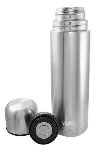Termo Wallis Acero Inoxidable De 750 Ml, Acabado Acero