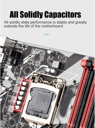 Placa Base Atx 64gb Ddr3 Lga1155 Motor De La Computadora Con