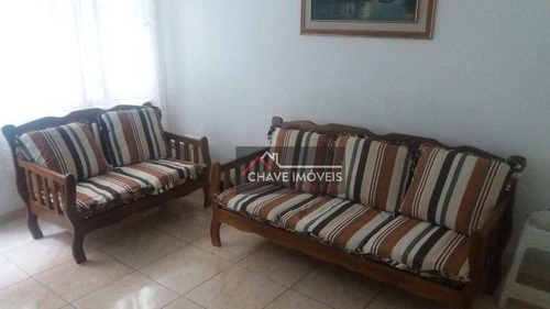Imagem 1 de 8 de Apartamento Com 2 Dormitórios À Venda, 57 M² Por R$ 178.000,00 - Canto Do Forte - Praia Grande/sp - Ap3154