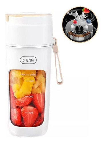 Mini Licuadora, Taza Procesadora De Frutas, Jugos Desintoxic