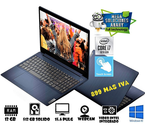 Laptop Lenovo Flex 16gb Ram, I5 I7 512 Disco Solido Nuevas
