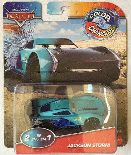 Disney Pixar Cars Jackson Storm (cambio De Color)