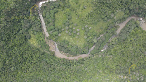 Terreno En Propiedad De 10 Ha Con Río, Cascada Y Banco De Cementante En Cerro Gordo Veracruz