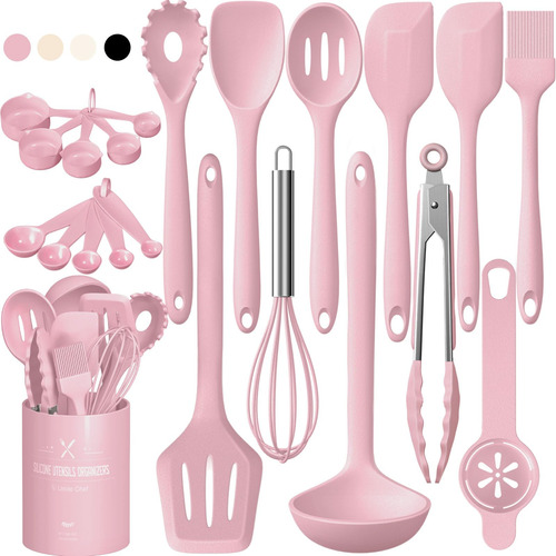 Umite Chef Juego 22 Utensilio Cocina Silicona Resistente Al