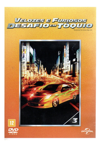 Dvd Velozes E Furiosos Desafio Em Tóquio