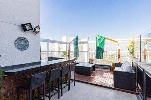 Imagem 29 de 30 de Espetacular Cobertura Duplex Mobiliada Na Zona Sul Irá Te Surpreender... - Co0280