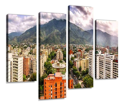 Paisaje De Nube De Caracas Oriental, Vista Panoramica De La 