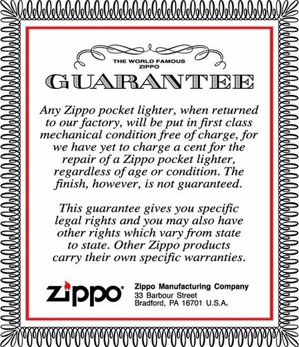 Imagen 6 de 6 de Encendedor Zippo Modelo 28655 Original + Combo