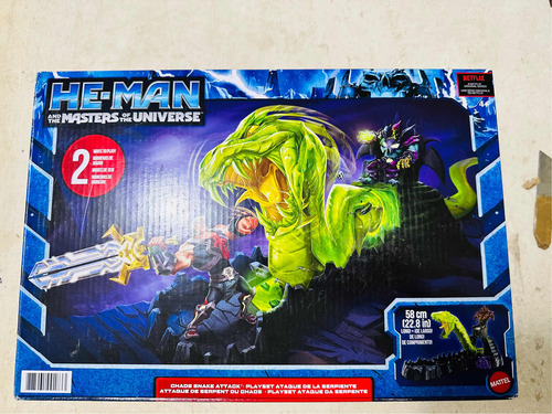 He Man And The Masters Of Universe Play Set Ataque De La Ser