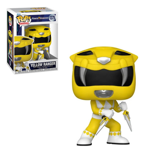 Pop Funko 1375 Mighty Morphin Power Rangers Yellow Ranger