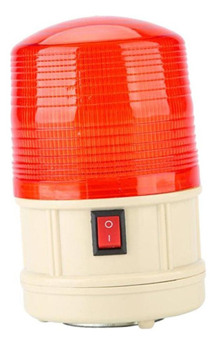 Lámpara De Advertencia De Emergencia Rojo 6v