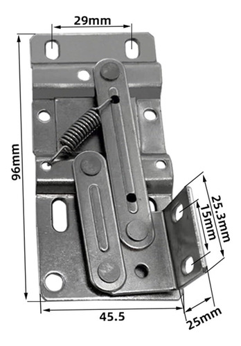 Bisagra Plegable De 45 Grados, Bisagra De Puerta Plegables