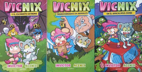 3 Vicnix Escondite Transformados Apocalipsis Montena