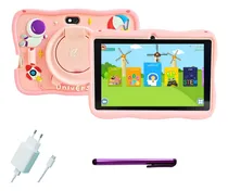 Comprar Tablet Infantil Kids 7 Android 13 Capa Antiqueda 6gb+128gb Cor Tablet Infantil Kids Android 13.0 Rosa