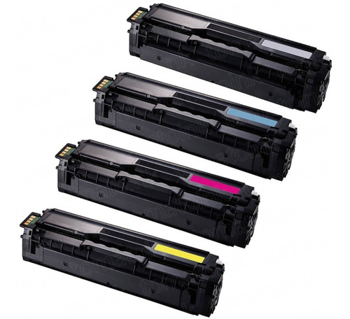 4 Cores Toner K/y/m/c 504s Clt-504 - Clp-415nw Clx-4195fw