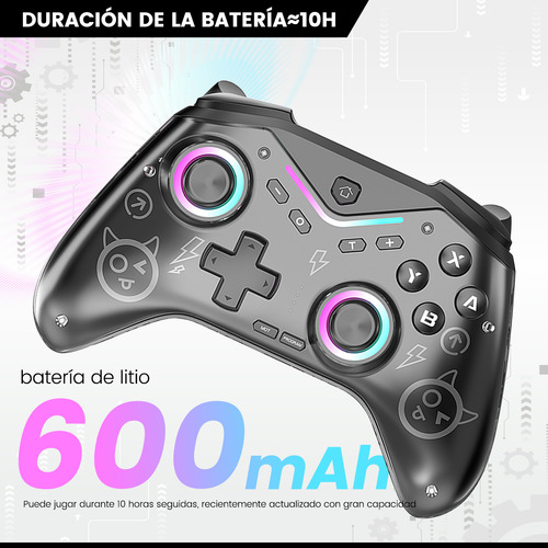 Xing Control Inalámbrico Gamepad Para Switch/pc Nintendo
