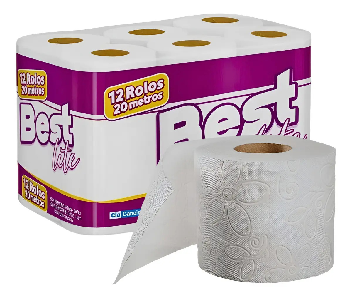 Papel Higienico Premium Folha Dupla Alta Qualidade 12 Rolos