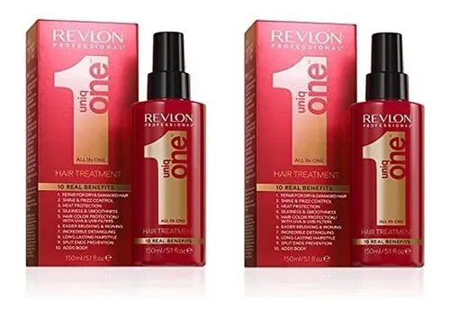 comprar 2 Pzs. Revlon® Uniq One Tratamiento All In One Rojo 150ml