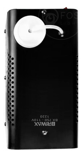 Máquina De Fumaça 700w Controle Sem Fio + Liquido 2 Litros Cor Preto 220v