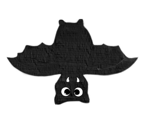 Piñata Halloween Murciélago 50 Cm Premium