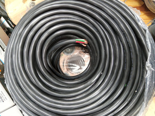 15 M. Cordón Uso Rudo 4x10 Awg Cobre Argos